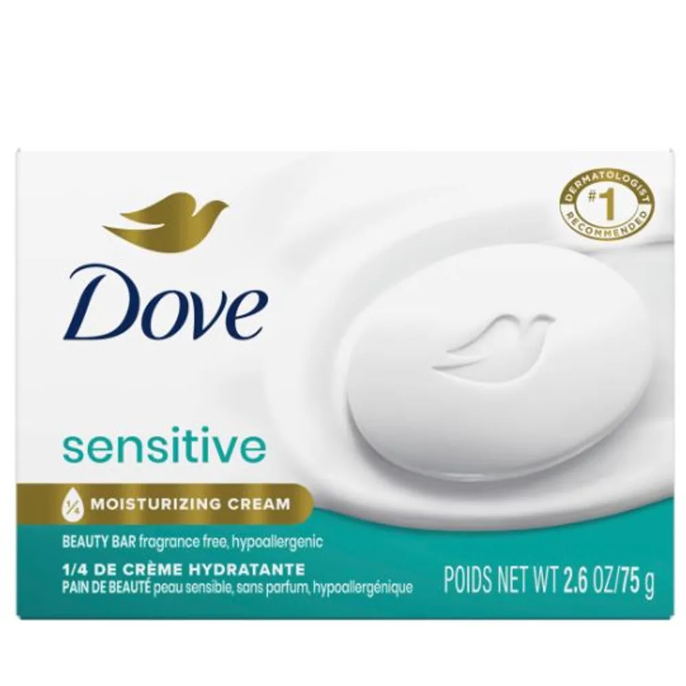Dove Beauty Sensitive Skin Moisturizing Mini Bar Soap