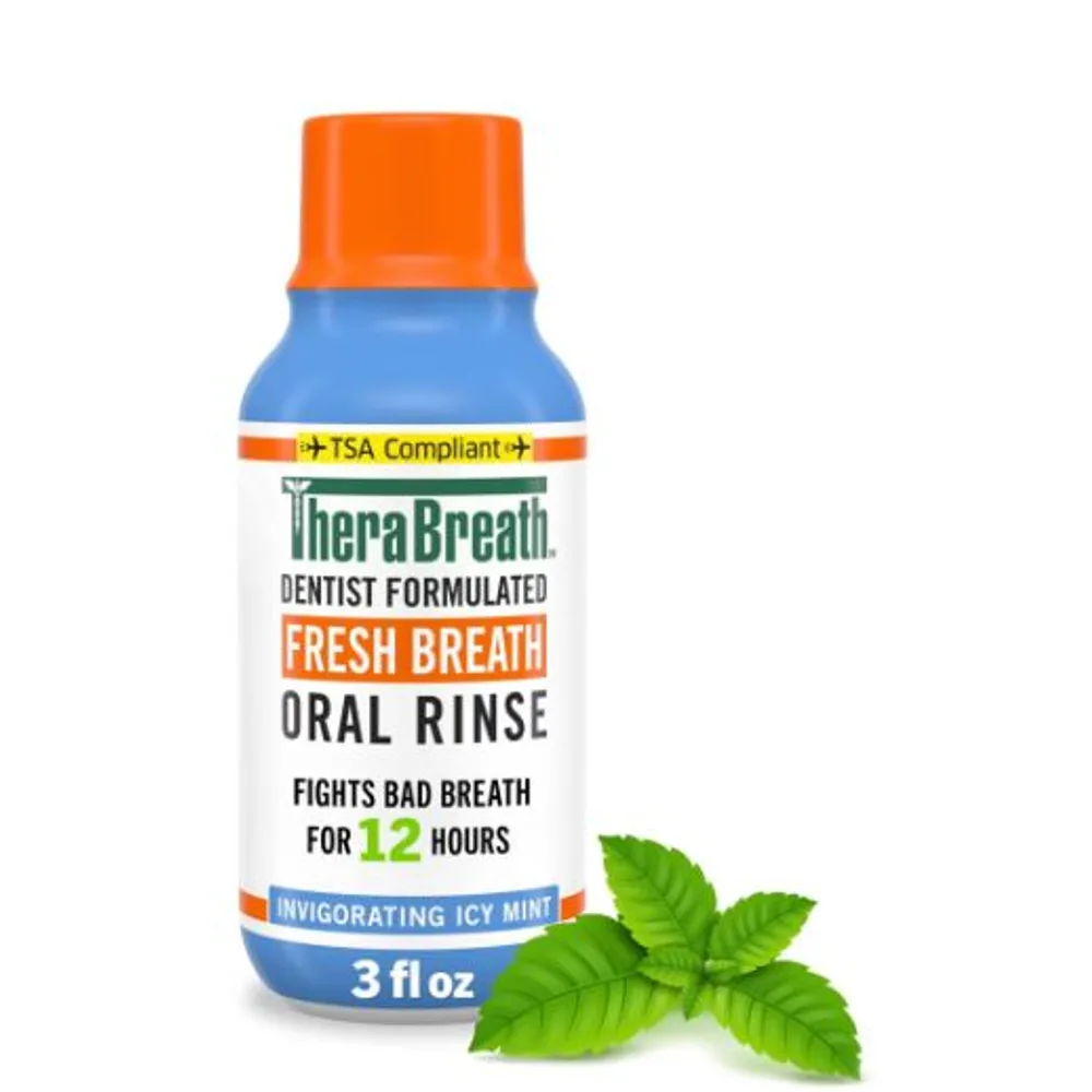TheraBreath Fresh Breath Mouthwash Alcohol-Free