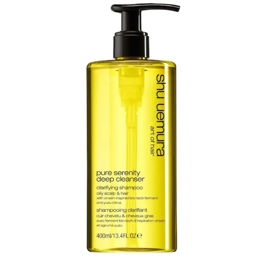 shu uemura Pure Serenity Clarifying Shampoo for Oily Scalp and Hair