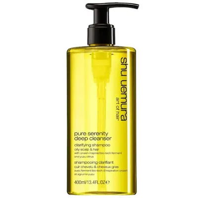 shu uemura Pure Serenity Clarifying Shampoo for Oily Scalp and Hair
