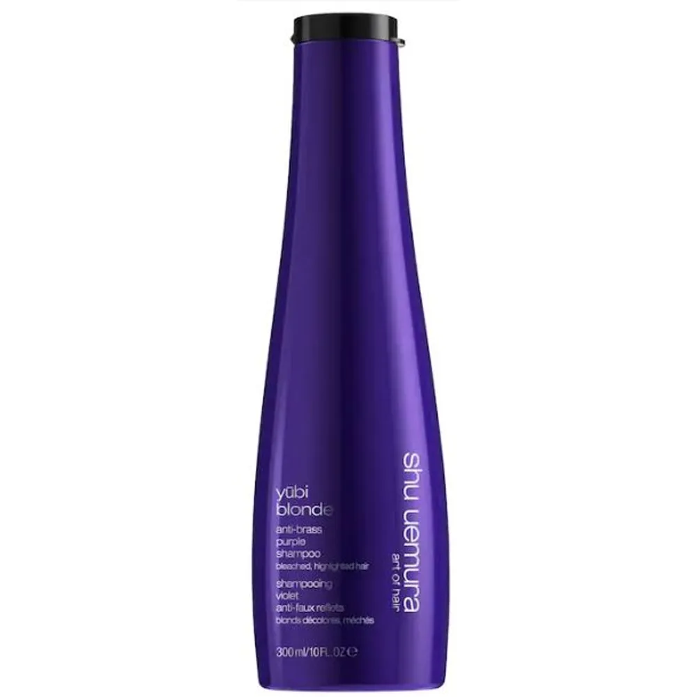 shu uemura Yūbi Blonde Anti-Brass Purple Shampoo for Blonde Hair