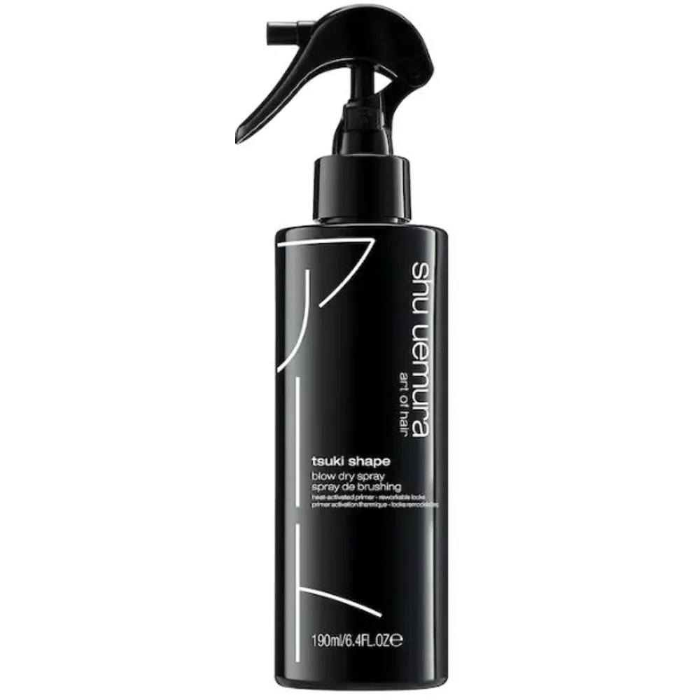 shu uemura Tsuki Shape Heat-Activated Blow Dry Spray