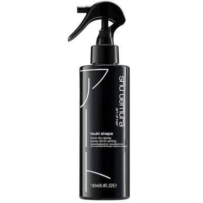 shu uemura Tsuki Shape Heat-Activated Blow Dry Spray