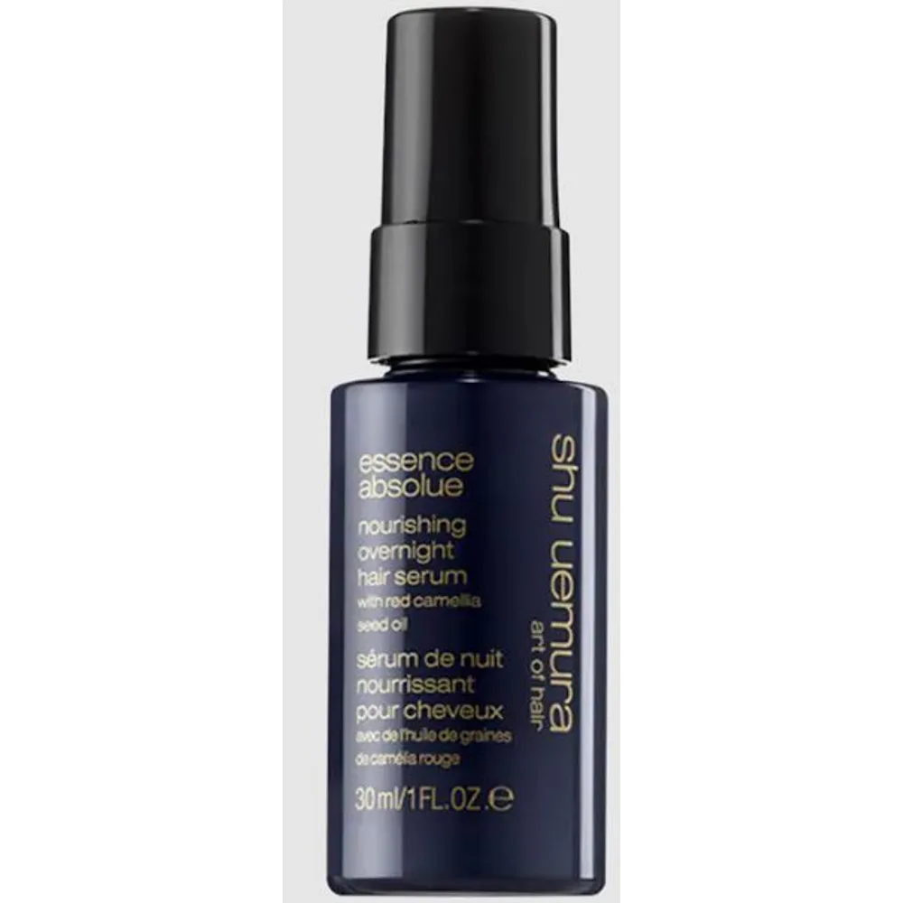 shu uemura Mini Essence Absolue Nourishing Overnight Hair Serum