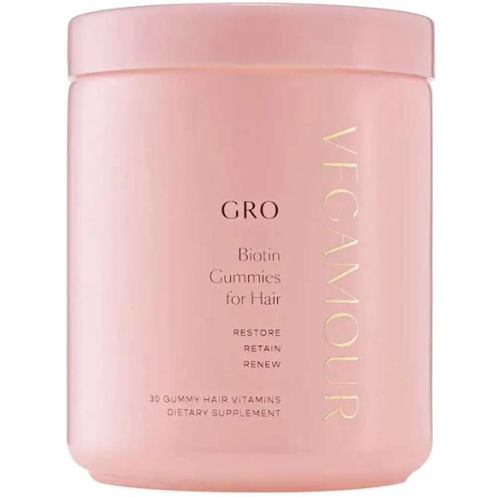 Vegamour GRO Biotin Gummies for Thinning Hair