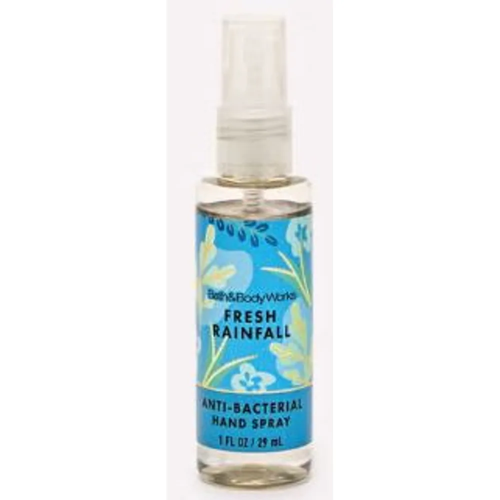 Fresh Rainfall Hand Sanitizer Spray