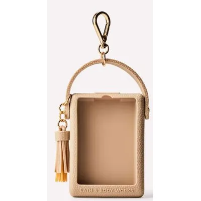 Tan Textured Holder with Strap PocketSpray Holder