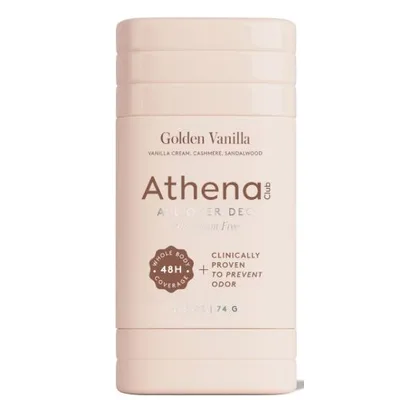 Athena Club All-Over Solid Deodorant - Golden Vanilla