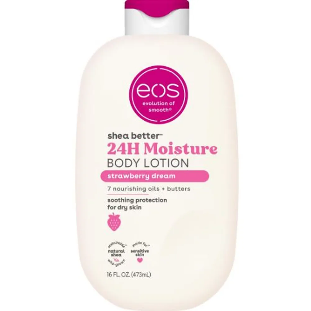 eos Shea Better 24H Moisture Body Lotion - Strawberry Dream
