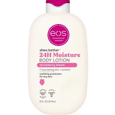 eos Shea Better 24H Moisture Body Lotion - Strawberry Dream