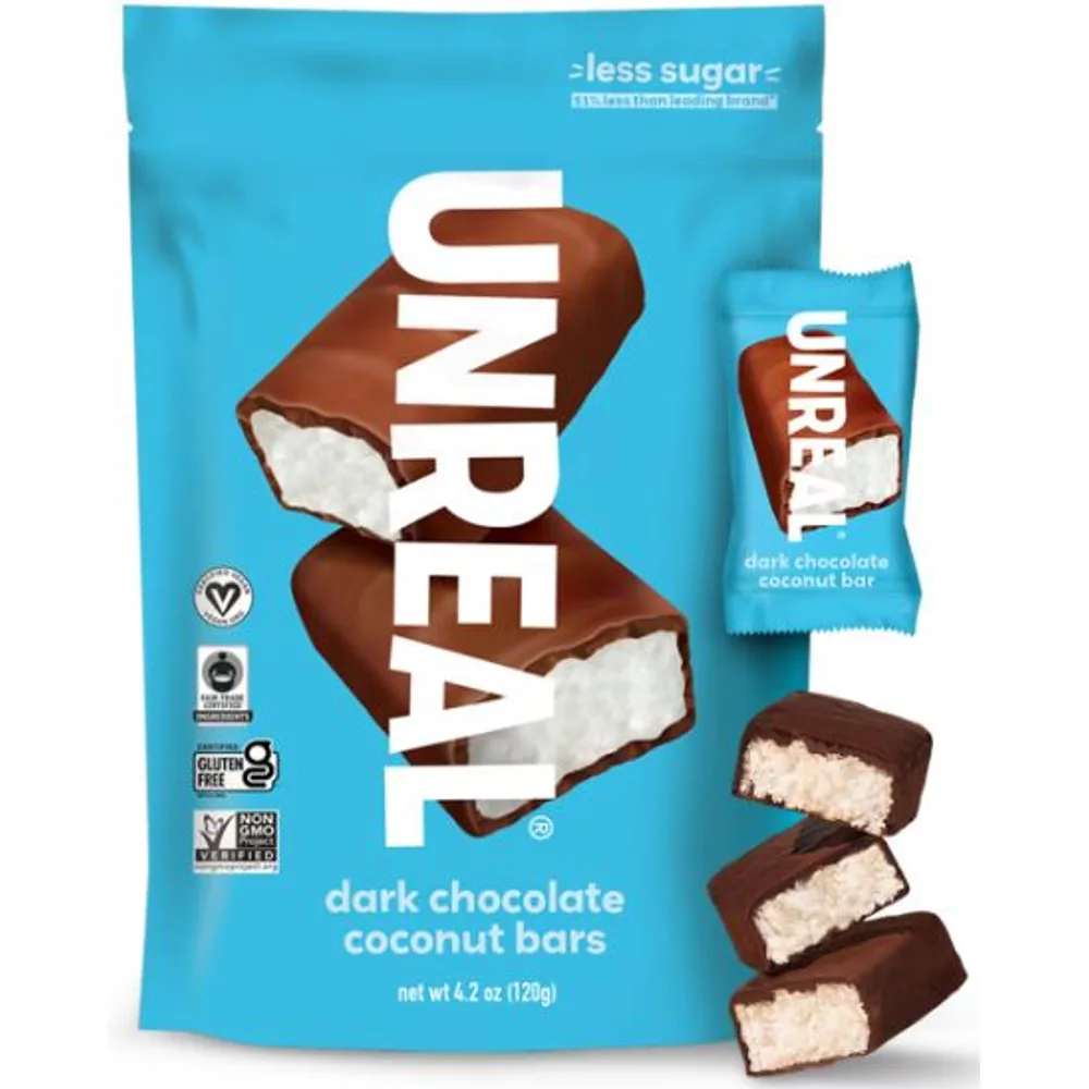 UNREAL Dark Chocolate Coconut Candy Bars