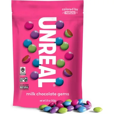 UNREAL Milk Chocolate Candy Gems