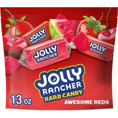 Jolly Rancher Awesome Reds Assorted Fruit Flavored Hard Candy