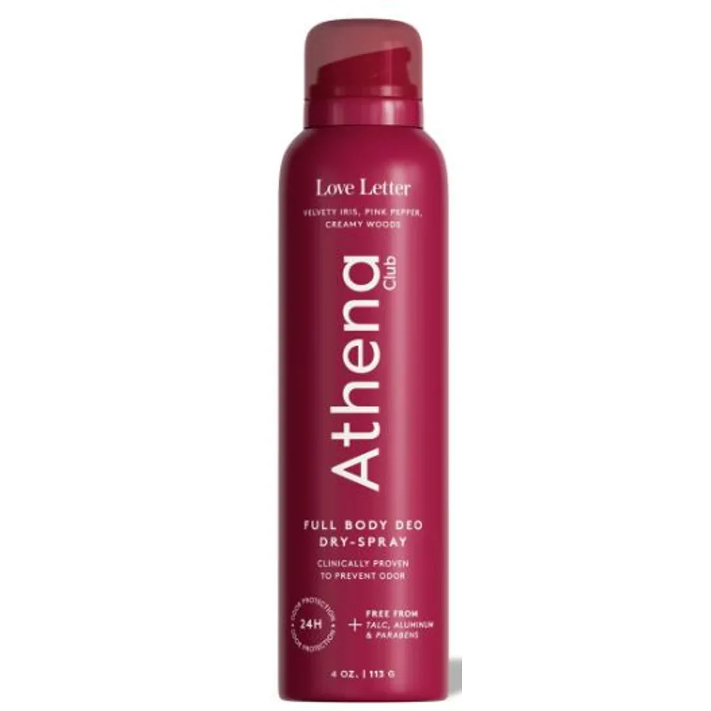 Athena Club Deodorant Dry Spray - Love Letter