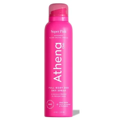 Athena Club Dry Touch Deo Body Spray Super Pink