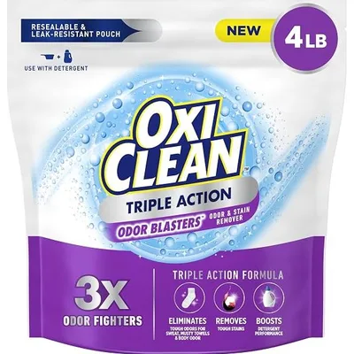 OxiClean Triple Action Odor Blasters and Stain Remover Powder