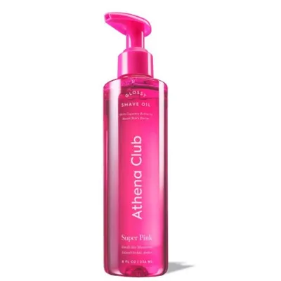 Athena Club Glossy Shave Oil - Super Pink