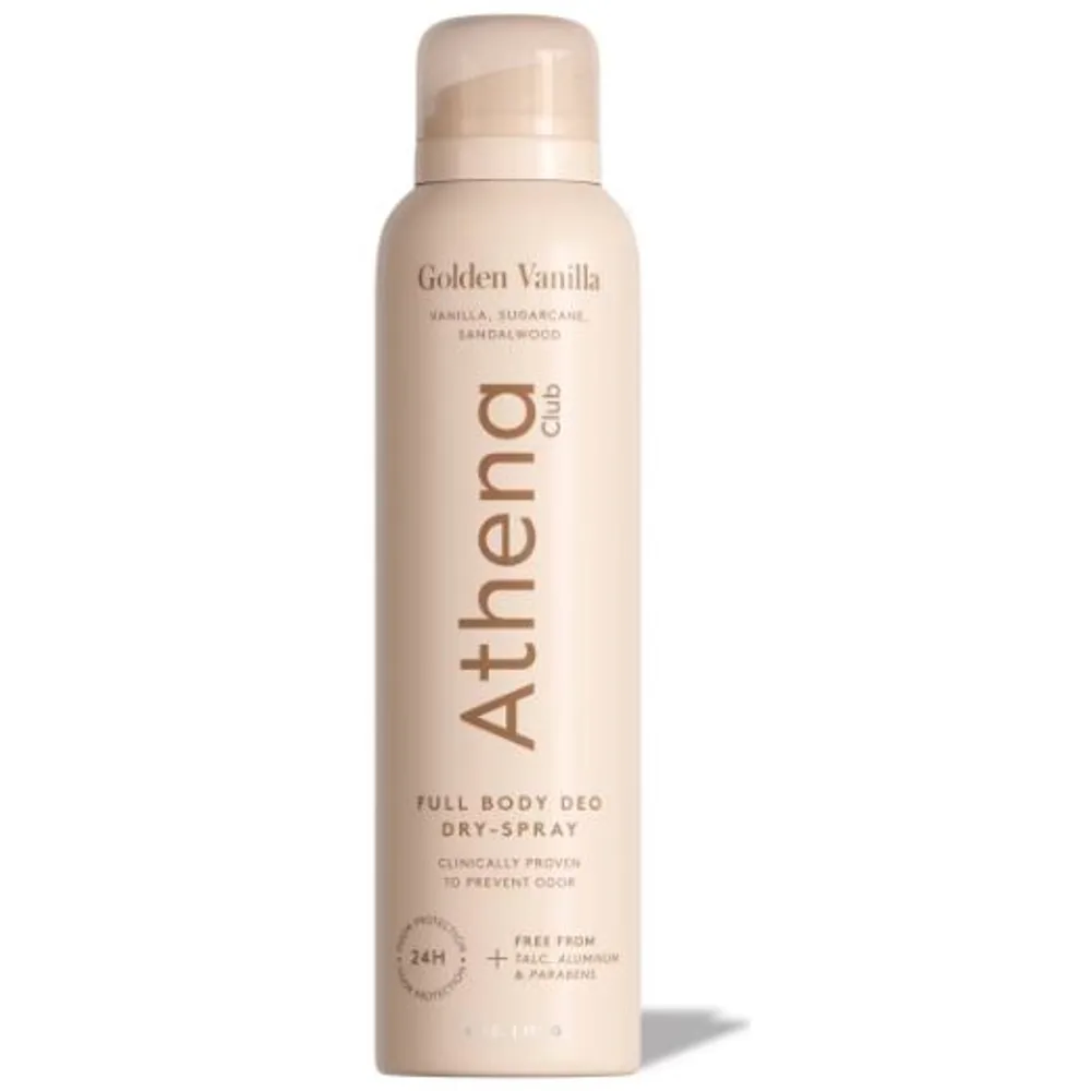 Athena Club Dry Touch Deo Body Spray Golden Vanilla