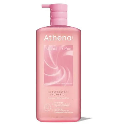 Athena Club Glow Restore Shower Oil - Almond Creme