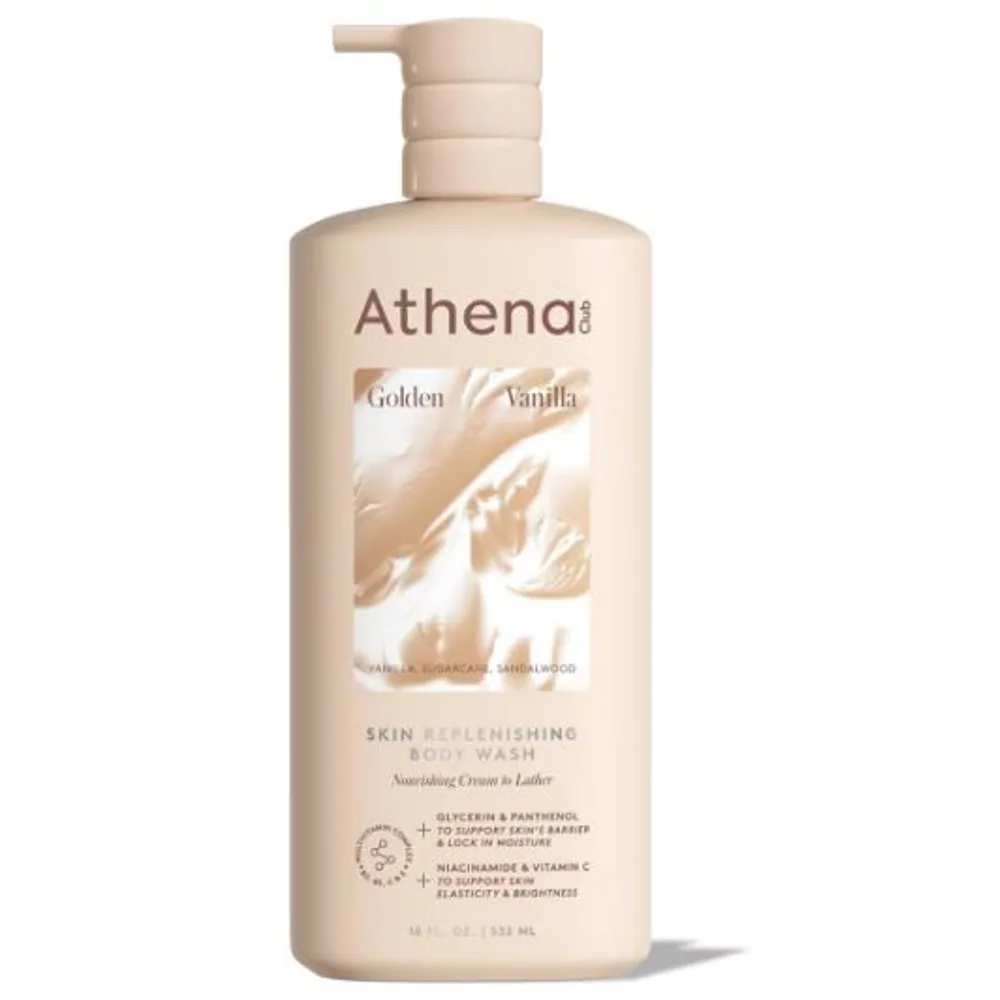 Athena Club Skin Replenishing Body Wash - Golden Vanilla