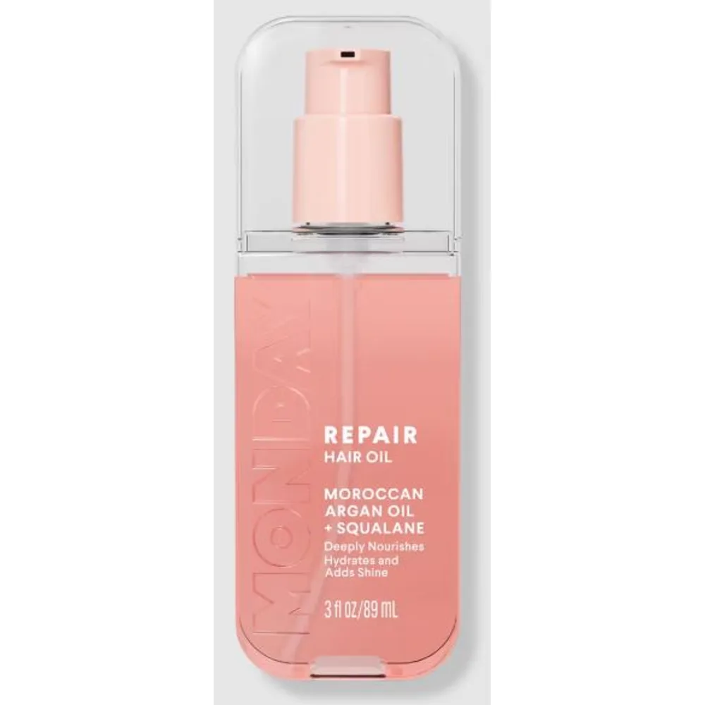 MONDAY HAIRCARE REPAIR Hair Oil with Moroccan Argan Oil & Squalane