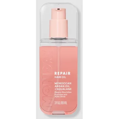 MONDAY HAIRCARE REPAIR Hair Oil with Moroccan Argan Oil & Squalane