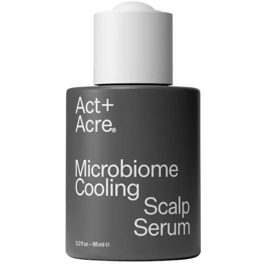 Act+Acre Microbiome Cooling Scalp Serum For Dry Itchy Scalp + Loose Flakes