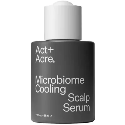 Act+Acre Microbiome Cooling Scalp Serum For Dry Itchy Scalp + Loose Flakes