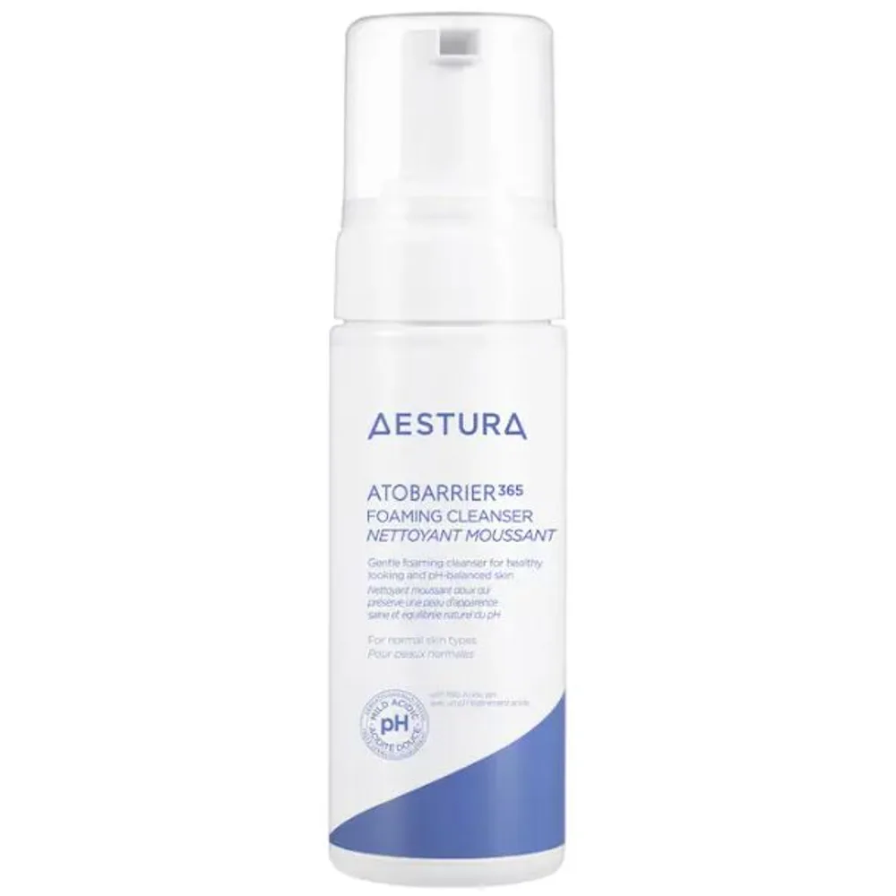 AESTURA ATOBARRIER365 Gentle pH-Balancing Foaming Cleanser for Hydrating Sensitive Skin