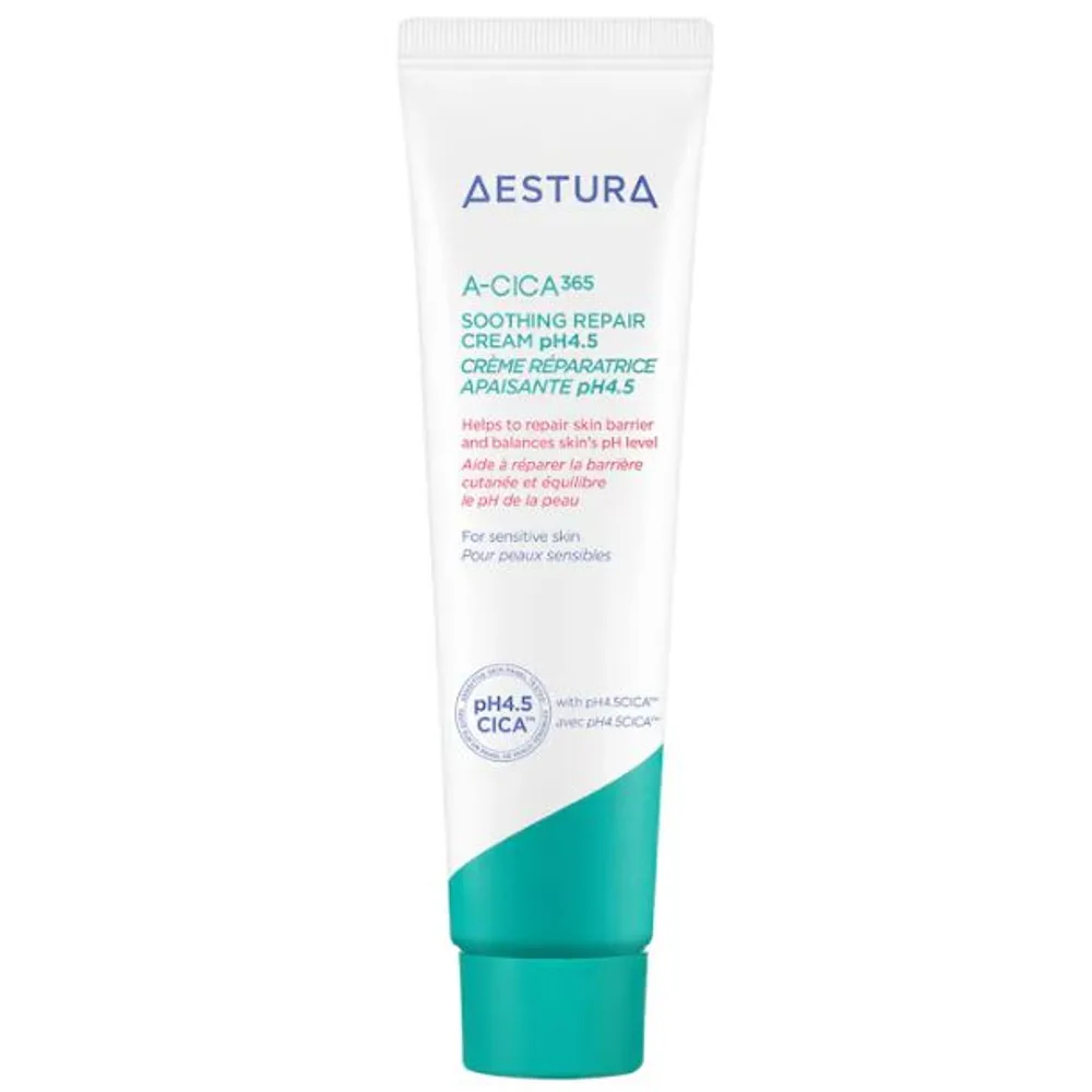 AESTURA A-CICA365 Soothing Repair Gel Cream Moisturizer pH4.5 with Centella Asiatica + Panthenol for Redness