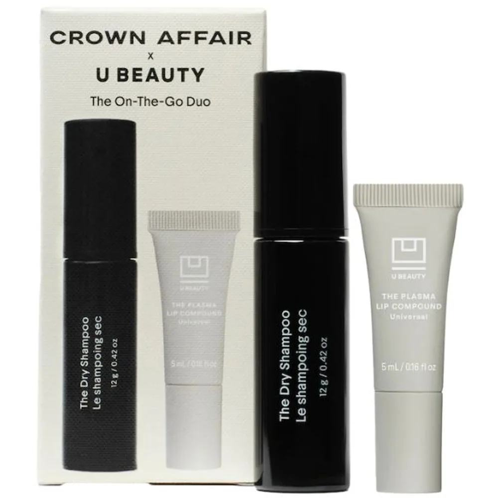 Crown Affair Crown Affair x U Beauty Mini Dry Shampoo & Plasma Lip Compound Set
