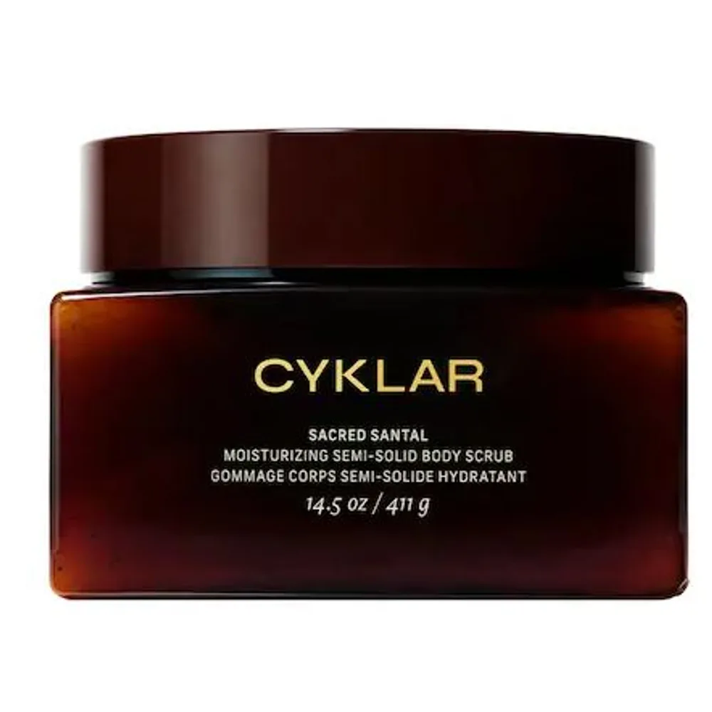 CYKLAR Sacred Santal Moisturizing Semi-Solid Body Scrub with Shea Butter