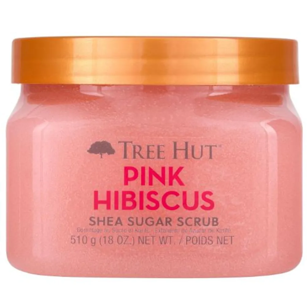 Tree Hut Body Scrub for Women, Pink Hibiscus