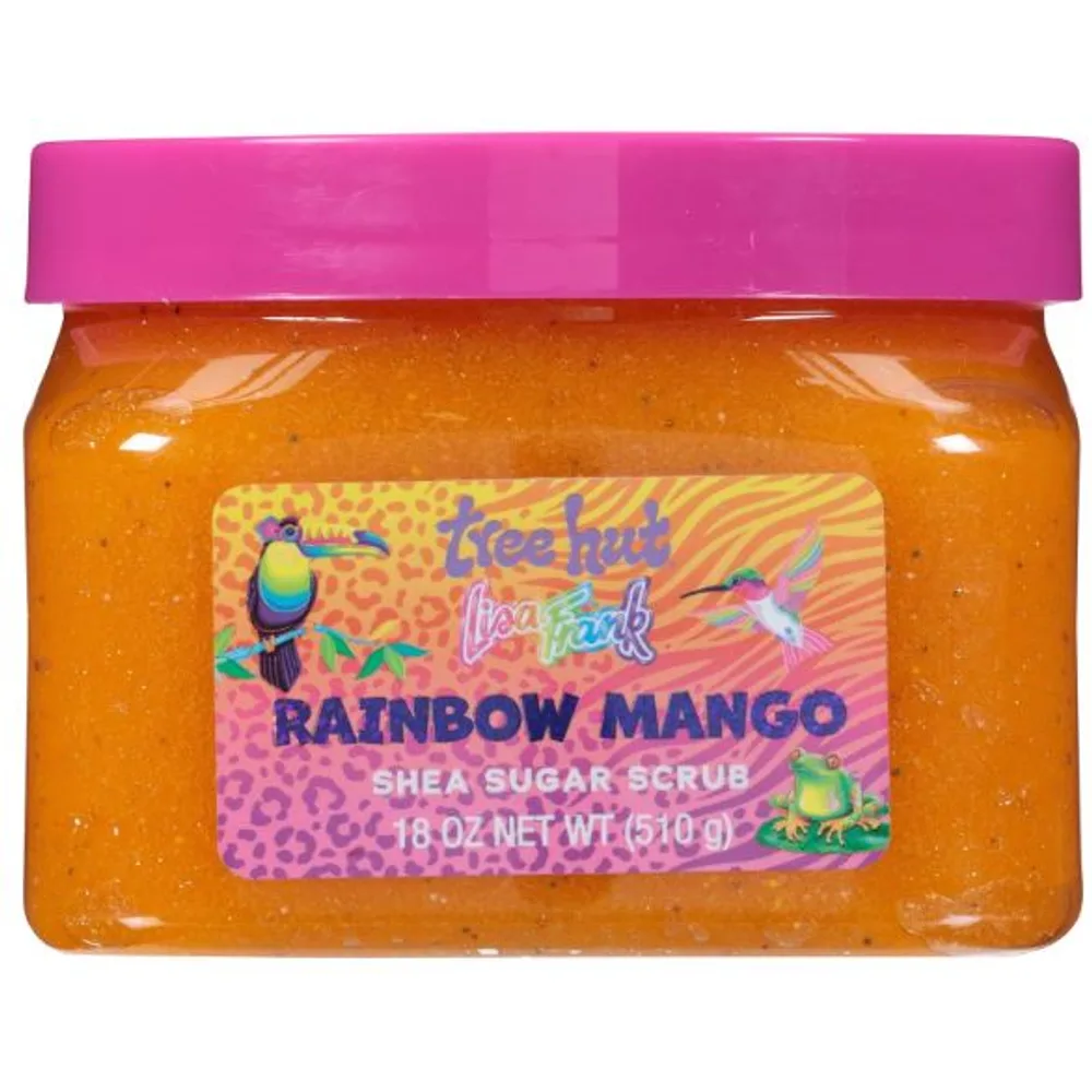 Lisa Frank x Tree Hut Rainbow Mango Body Scrub, Sugar Scrub