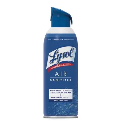 Lysol Air Sanitizer Spray for Air Sanitization and Bacterial Odor Elimination