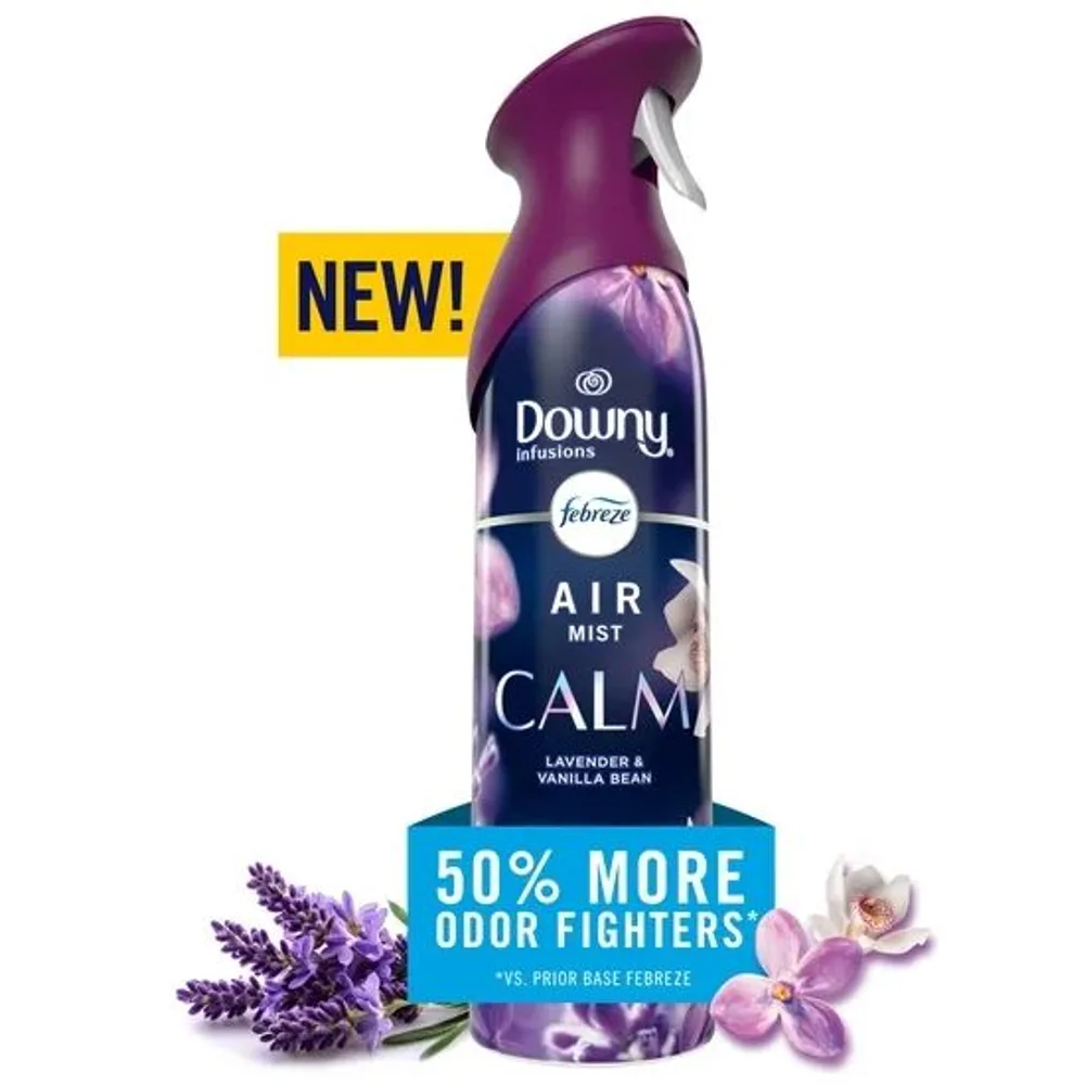 Febreze Air Mist Air Freshener Spray, Downy Calm