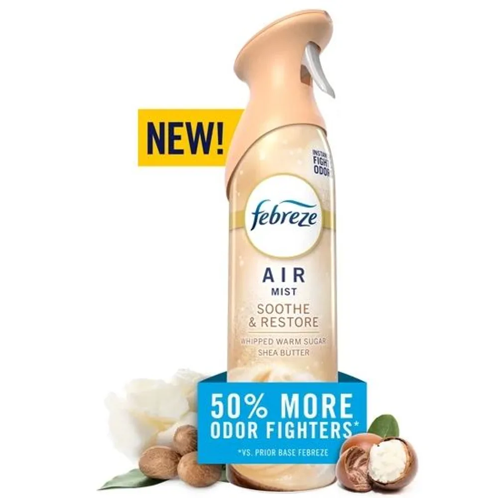 Febreze Air Mist Air Freshener Spray, Soothe & Restore Scent