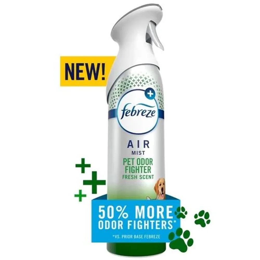 Febreze Air Mist Air Freshener Spray, Pet Odor Fighter