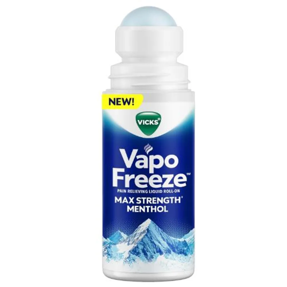 Vicks VapoFreeze Menthol Camphor Pain Relief Roll