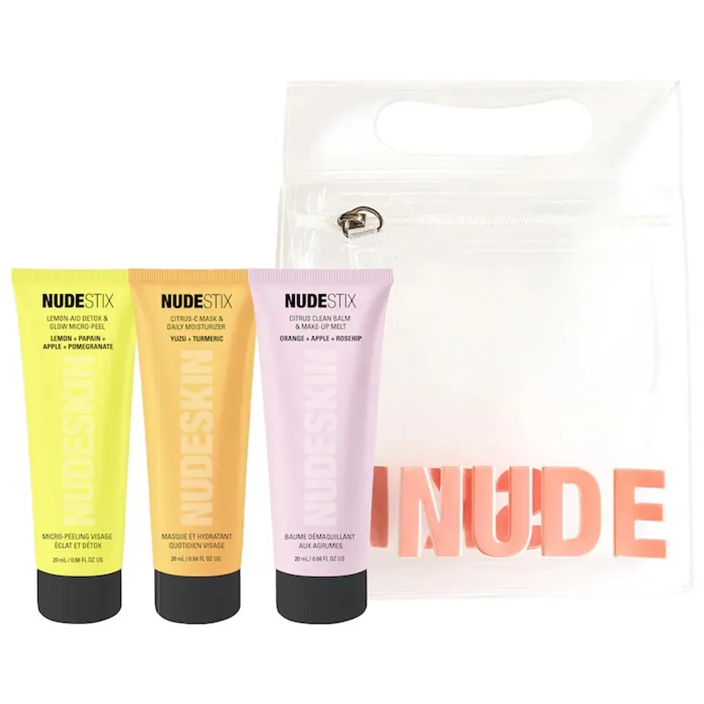 Nudestix NUDESKIN 3-Step: Citrus Renew Set For Makeup