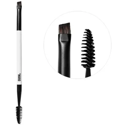 MAKEUP BY MARIO E7 Dual-Ended Eyebrow Brush