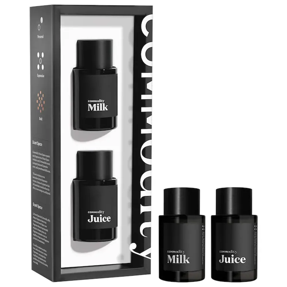 Commodity Mini Juice & Milk Expressive Eau de Parfum Fragrance Duo Set