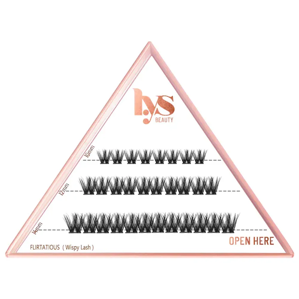 LYS Beauty Uplifted Press & Go False Lash Clusters