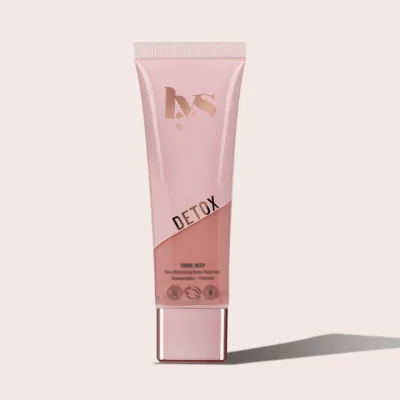 LYS Beauty THINK DEEP PORE MINIMIZING DETOX MASK WITH POMEGRANATE + CHARCOAL