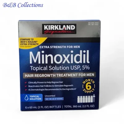 Kirkland Signature Minoxidil Topical Solution USP 5% for Men