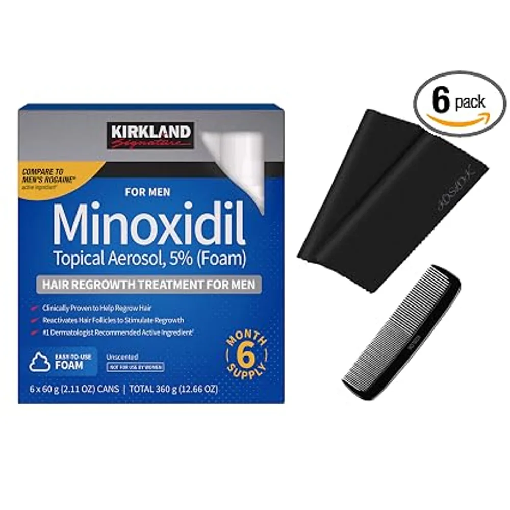 Kirkland Signature Hair Regrowth Treatment Minoxidil Foam for Men