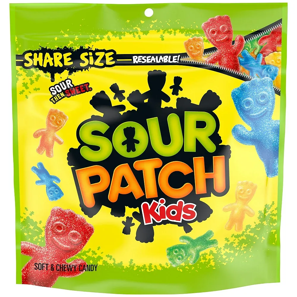 Sour Patch Kids Share Size
