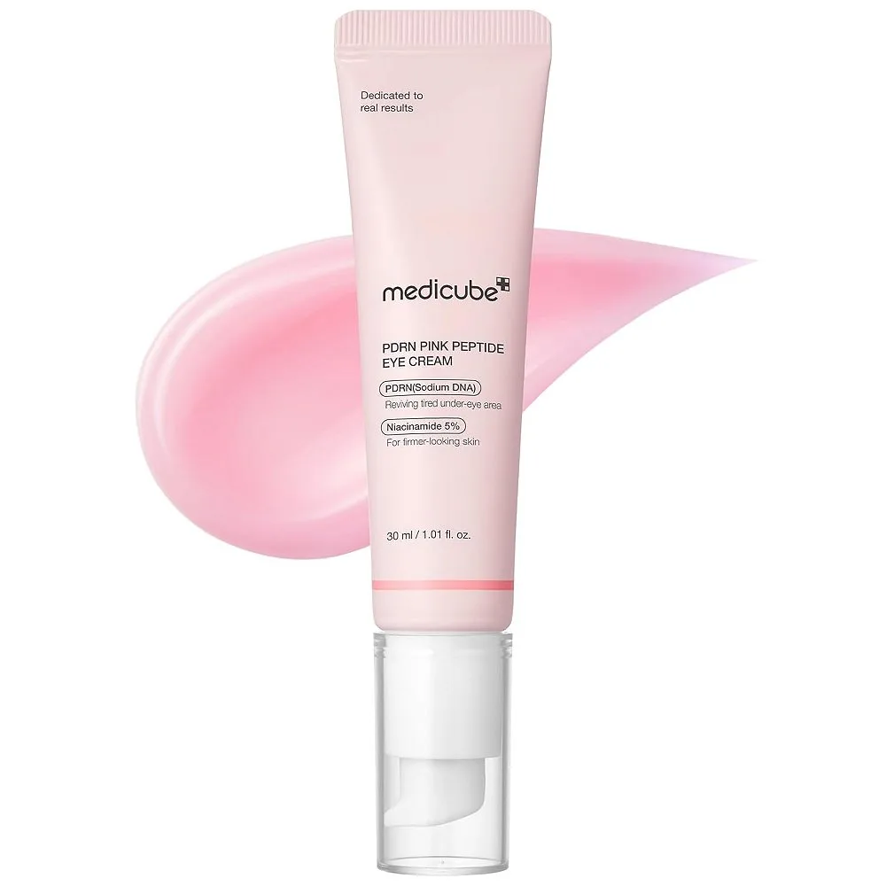 Medicube Salmon DNA PDRN Pink Peptide Eye Serum with Niacinamide