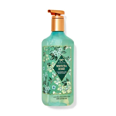 White Tea & Sage Cleansing Gel Hand Soap