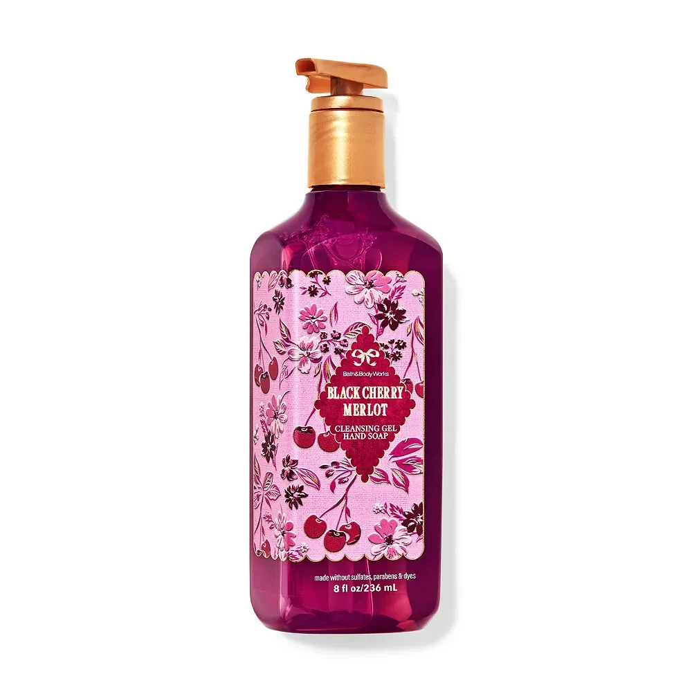 Black Cherry Merlot Cleansing Gel Hand Soap